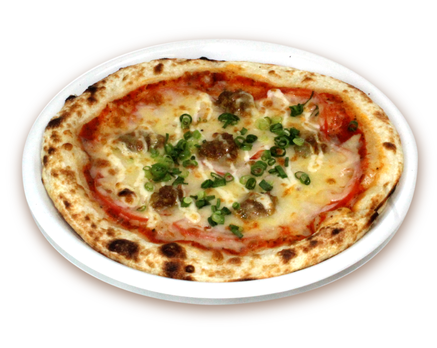 郡上肉味噌カレーピザ